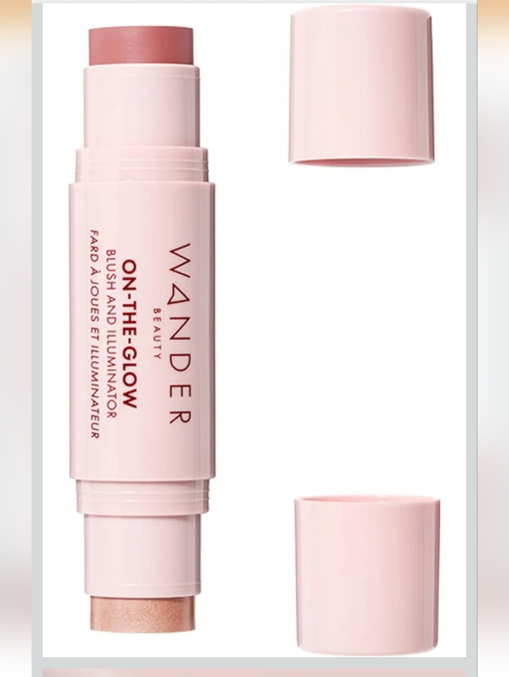 Wander Beauty On-The-Glow Stick — Bare With Nude Glow Highlight
